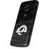 NFL Los Angeles Rams Black & White Moto E5 Play Skin